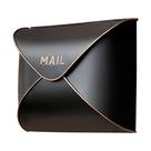 Caixa de correio NACH Wall Mount preta 28x13x22 cm Impermeável