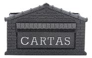 Caixa De Correio Parede Aco Com Cadeado 15x25x15cm