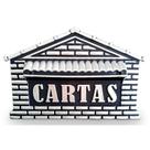 Caixa de correio pvc muro, portão, suporte pra grade