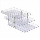 Caixa de correspondência Maxcril tripla móvel cristal slim Caixa de correspondência Maxcril tripla móvel cristal slim