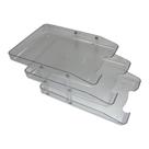 Caixa de Correspondencia Tripla Movel Cristal 1 UN Acrinil
