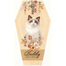Caixa de cremação para animais de estimação Coffin Memorial Urn para cães e gatos