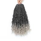 Caixa de crochê Braids FirstcyhHair Goddess 30 cm, 8 pacotes Caixa de crochê Braids FirstcyhHair Goddess 30 cm, 8 pacotes