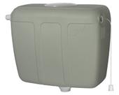 Caixa De Descarga Externa 9L C-4 Cipla C/ Cordinha - Cinza