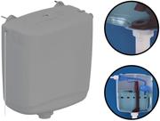 Caixa De Descarga Parede Plástica Suspensa Para Vaso Sanitário Sem Engate 6 A 9 Litros Tigre Original