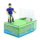 Caixa de dinheiro com moedas de futebol Piggy Bank para crianças de plástico de 18 cm