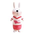 Caixa de dinheiro com moedas Piggy Bank I Love You Rabbit para crianças