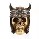 Caixa de dinheiro com moedas Piggy Bank Resin Skull Crafts para crianças