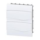 Caixa de Distribuição Embutir 16UL/24DIN PVC sem Barramento IP-40 Brum