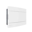 Caixa de Distribuição Embutir 9 DIN / 6 UL com Tampa Branca - Proteção UV Caixa de Distribuição Embutir 9 DIN / 6 UL com Tampa Branca - Proteção UV