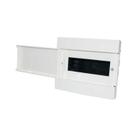 Caixa de Distribuição Embutir 9 DIN / 6 UL para Disjuntor - Branco e Preto Caixa de Distribuição Embutir 9 DIN / 6 UL para Disjuntor - Branco e Preto