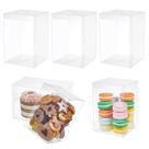 Caixa de embalagem de presente BENECREAT PVC transparente 10 unidades 10x10x15cm Caixa de embalagem de presente BENECREAT PVC transparente 10 unidades 10x10x15cm