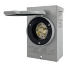 Caixa de entrada de alimentação Reliance Controls PB20 20 Amp NEMA 3R Caixa de entrada de alimentação Reliance Controls PB20 20 Amp NEMA 3R