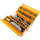 Caixa de Ferramenta Sanfonada com 40 Peças em Cromo Vanádio Caixa de Ferramenta Sanfonada com 40 Peças em Cromo Vanádio