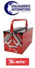 Caixa de ferramentas de metal, tamanho 430x200x200 mm, com 5 gavetas, 1pc - mtx