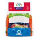 Caixa De Ferramentas Infantil 18pçs Kit Ferramentas Maleta