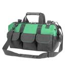 Caixa de ferramentas Oseeny de 40 cm antiderrapante, 14 bolsos, alça ajustável
