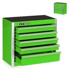 Caixa de ferramentas P.I.T. Mini Green com 5 gavetas Micro Roll Cab Steel Caixa de ferramentas P.I.T. Mini Green com 5 gavetas Micro Roll Cab Steel