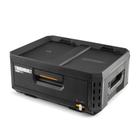 Caixa de ferramentas ToughBuilt StackTech de 1 gaveta, plástico durável, preto