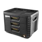 Caixa de ferramentas ToughBuilt StackTech XL com 3 gavetas, capacidade de 14 kg Caixa de ferramentas ToughBuilt StackTech XL com 3 gavetas, capacidade de 14 kg