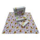 CAIXA DE FRALDA 70X70CM ESTAMPA URSINHO POOH 5 UNIDADES - FEMININO e MASCULINO