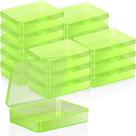 Caixa de Giz de Cera BeapTcely 24 Peças Plástico 11x9x3 cm Verde