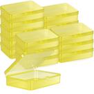 Caixa de Giz de Cera BeapTcely 24 Unidades 11x9x3 cm Plástico Amarelo