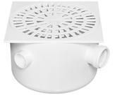 Caixa De Gordura Sifonada Quadrada Com Grelha 250x172x50 - Herc