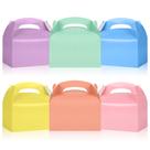 Caixa de guloseimas DjinnGlory em tons pastel com alças, pacote com 36