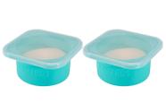 Caixa de impermeabilização de massa KEVJES Silicone empilhável 500 mL, pacote com 2 unidades, azul