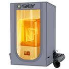 Caixa de impressora 3D de resina Skouphy com kit de ventilação e luz