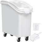 Caixa de ingredientes YITAHOME 79L, recipiente comercial para alimentos, branco