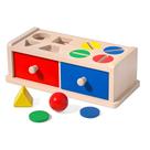Caixa de inserção de moedas Toy Early Learning Skill Wood Kids