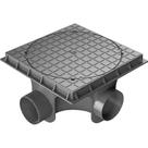 Caixa De Inspeção Krona 300 Mm X 300 Mm X 100 Mm Pvc Rígido Para Esgoto Residencial Comercial E