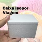 Caixa de isopor com 20 unid 250gr ideal para sorvete, viagem congelados