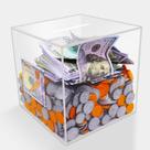 Caixa de jarras Piggy Bank Yamahiko Clear Acrylic XL Money Tip