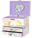 Caixa de joias Giggle & Honey Musical Unicorn para meninas de 3 a 10 anos