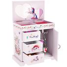 Caixa de joias musical Pretty Me Unicorn para meninas de 3 a 8 anos