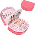 Caixa de joias ProCase Travel Size em couro PU em forma de concha