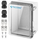 Caixa de junção elétrica TICONN IP67 ABS Plastic 22x17x11 cm