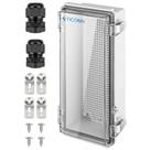 Caixa de junção elétrica TICONN IP67 Impermeável ABS 26x11x8 cm