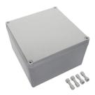 Caixa de junção LemoTech impermeável à prova de poeira IP67 cinza 200x200x130mm