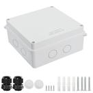 Caixa de junção LemoTech IP65 resistente à água ABS 15x15x7 cm