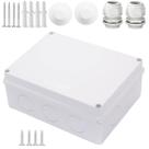 Caixa de junção Zulkit 20x16x8 cm IP65 impermeável ABS