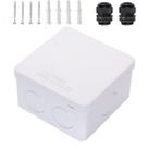 Caixa de Junção Zulkit IP55 à Prova dÁgua em ABS 8,5 x 8,5 x 5 cm
