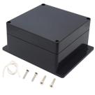 Caixa de junção Zulkit IP65 impermeável ABS 16x16x9 cm