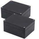 Caixa de junção Zulkit, pacote com 2 unidades, IP65, à prova d'água, ABS 11,5x9x5,5 cm