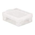 Caixa de lápis Advantus Super Stacker de plástico transparente