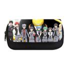 Caixa de lápis Mr. Asong Bolsa de papelaria de grande capacidade 22x10x11,5 cm Caixa de lápis Mr. Asong Bolsa de papelaria de grande capacidade 22x10x11,5 cm