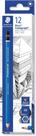 Caixa de lápis Staedtler Mars Lumograph 6B com 12